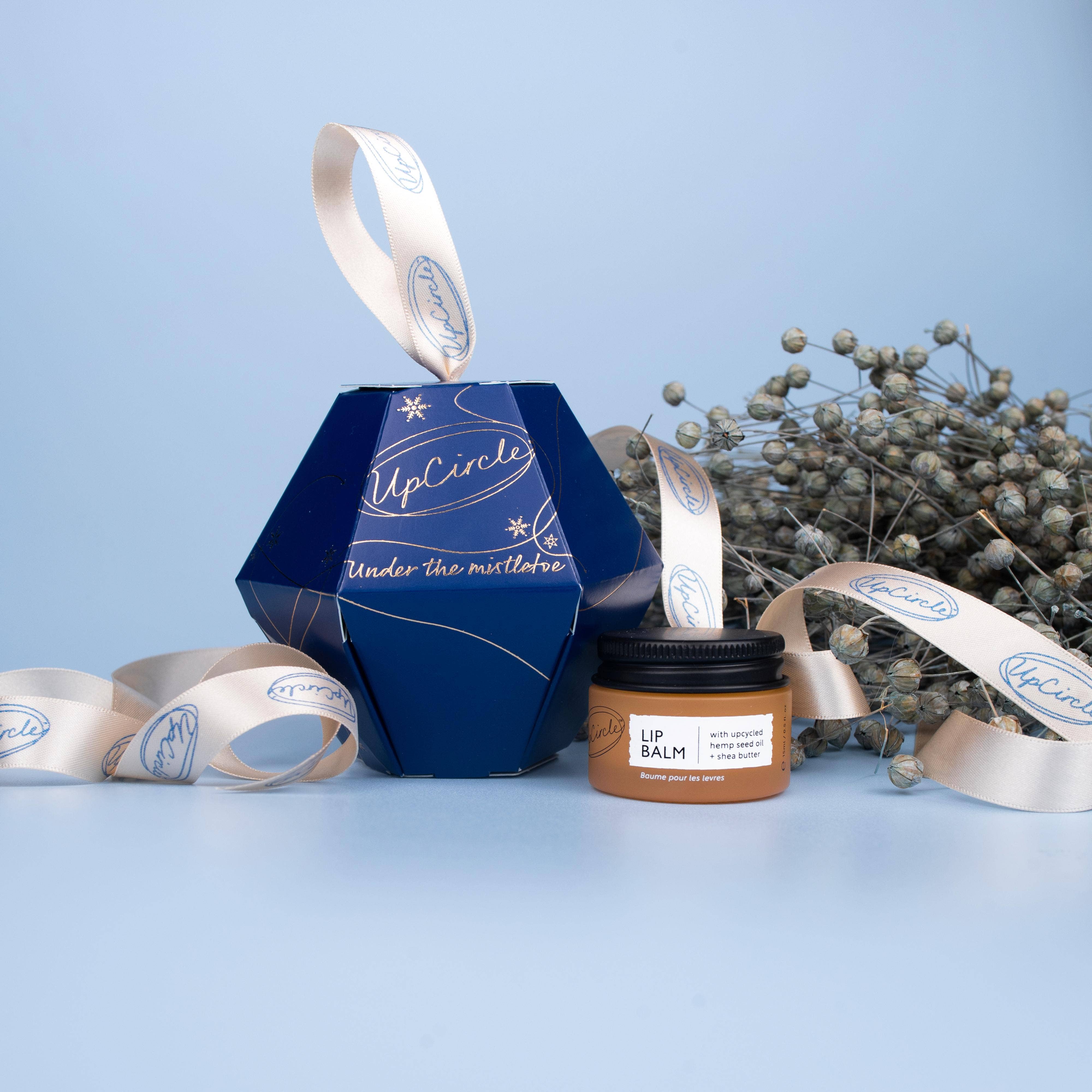 UpCircle 100% Natural Vegan Lip Balm - Christmas Bauble Gift - Image 5