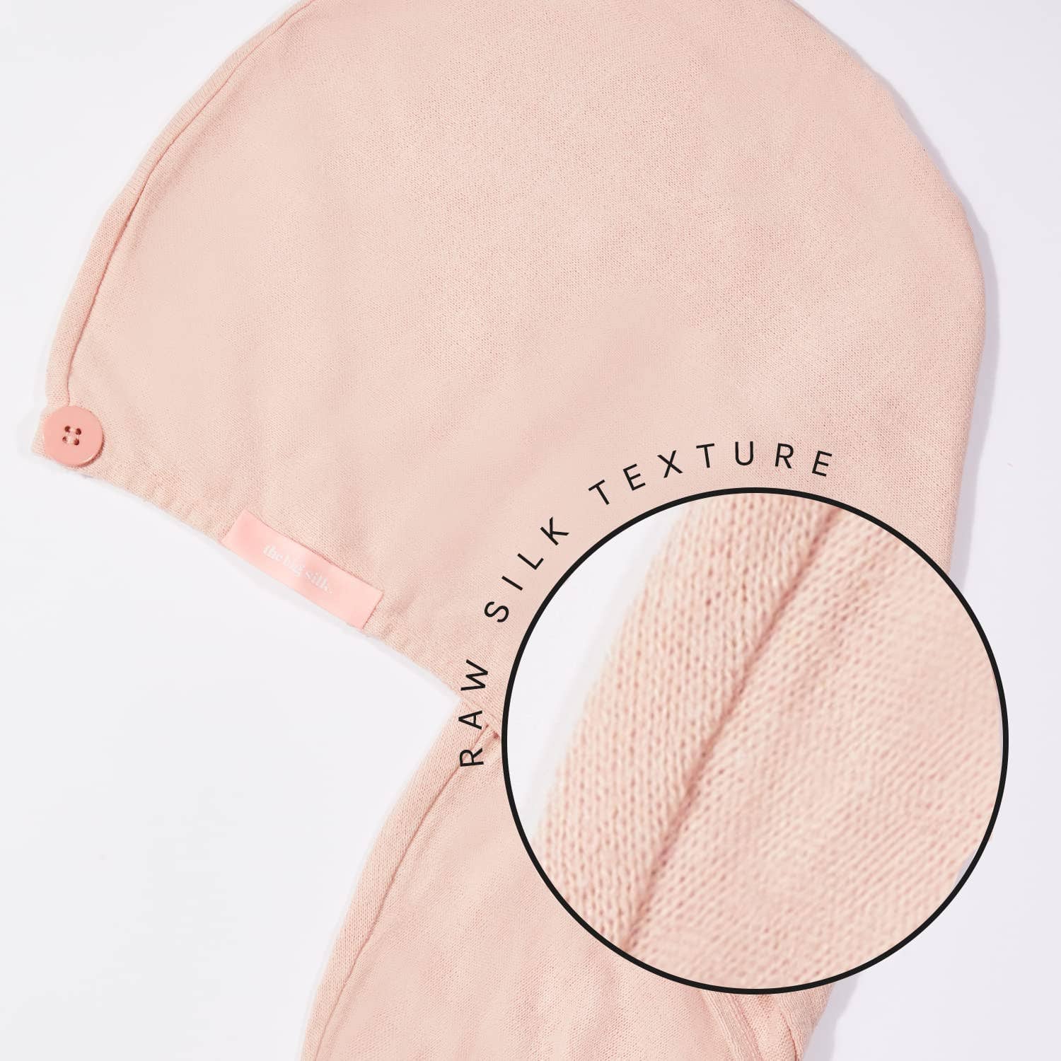 The Big Silk 100% Organic Brushed Silk Hair Towel - Image 2