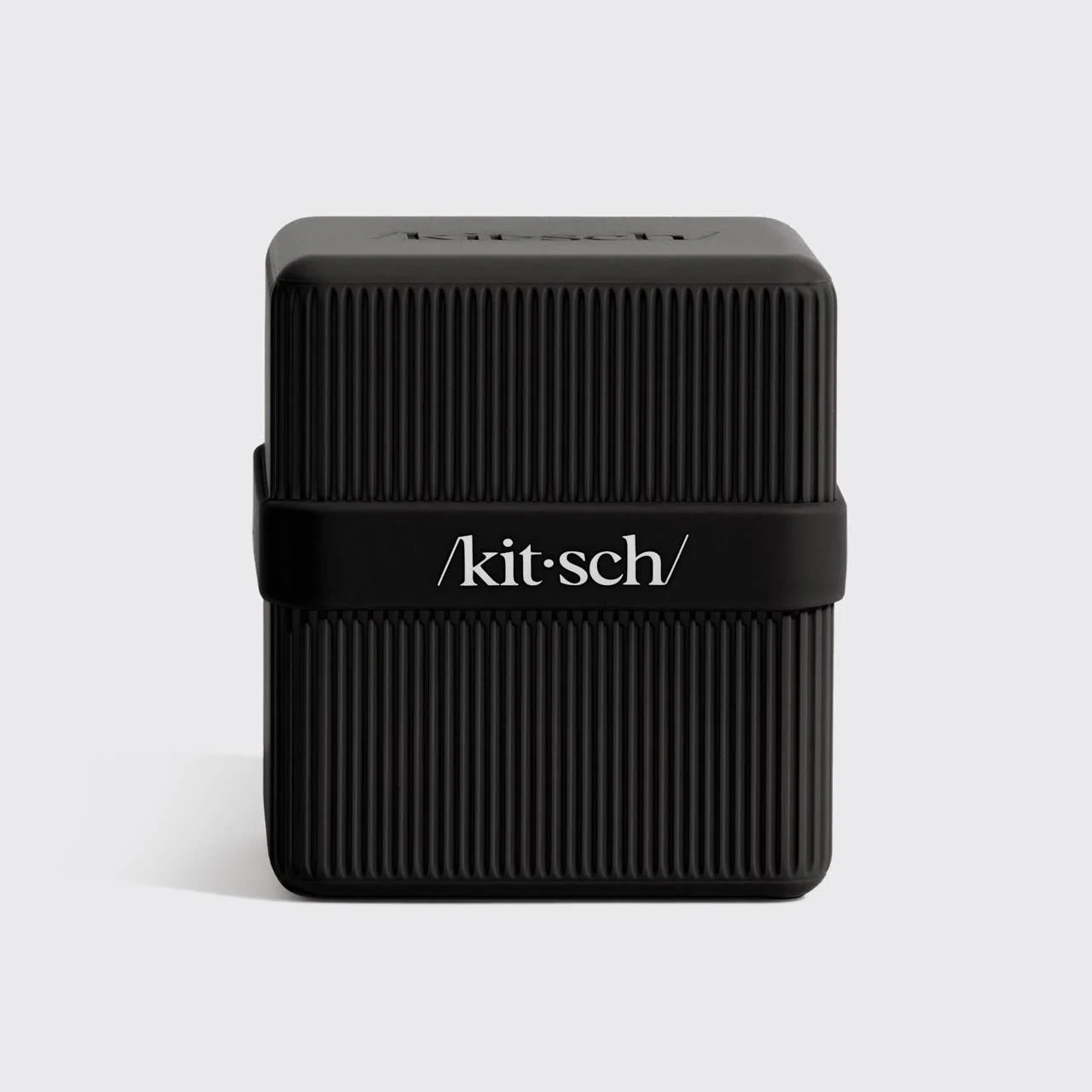 Kitsch 2-Compartment Travel Case - Black - Image 2