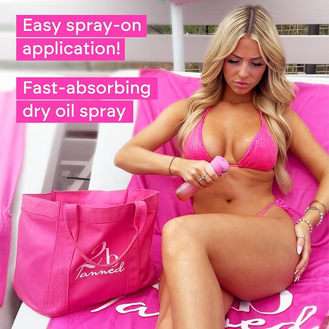2bTanned SPF 6 Carrot Oil Dry Tanning Oil 100ml - Image 4