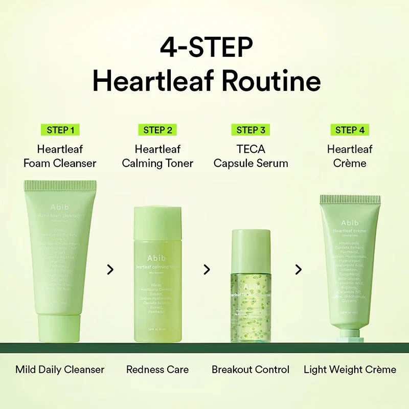 Abib Heartleaf Calming Trial Kit - 4 pc - Image 3
