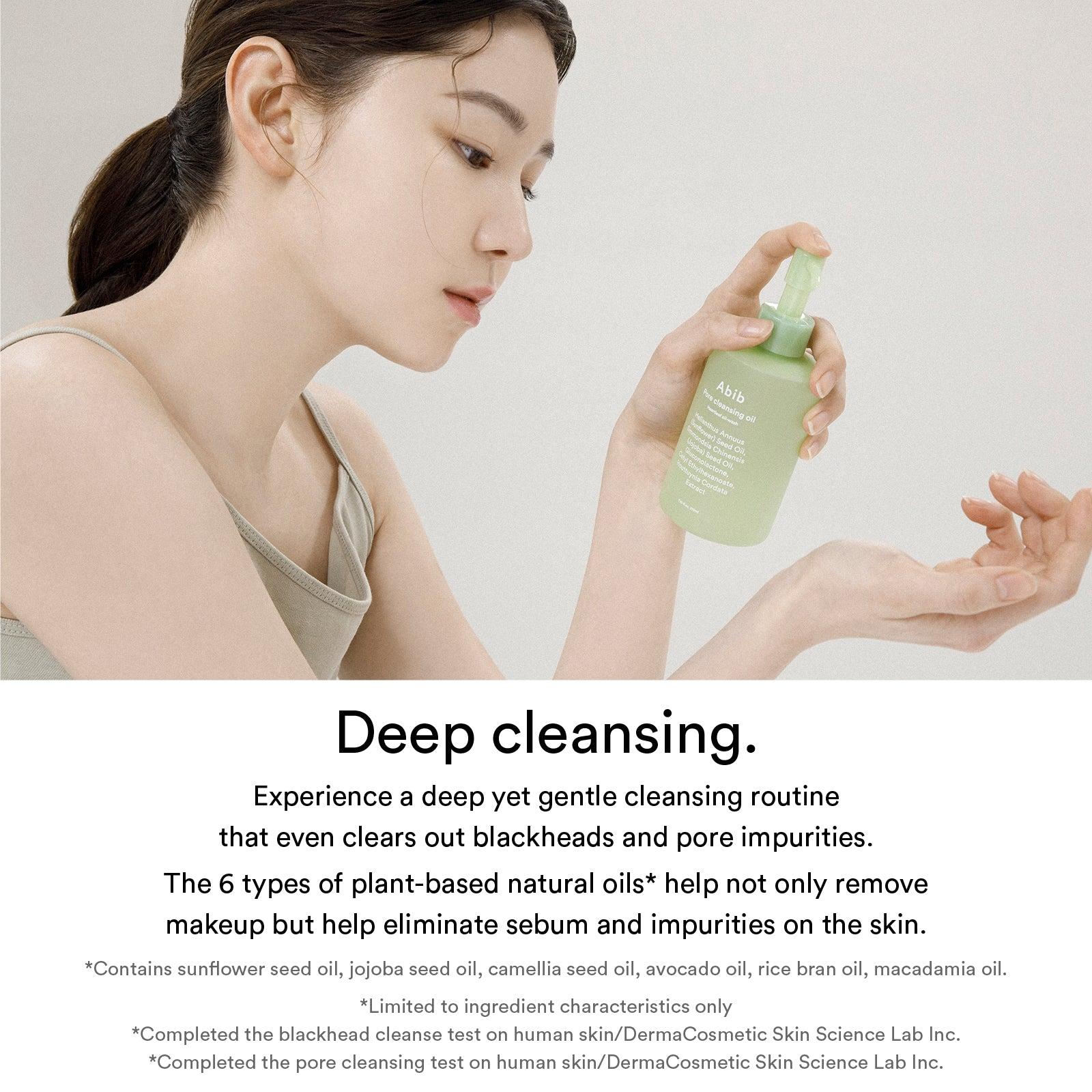Abib Pore Cleansing Oil Heartleaf Oil-Wash 200ml - Image 3