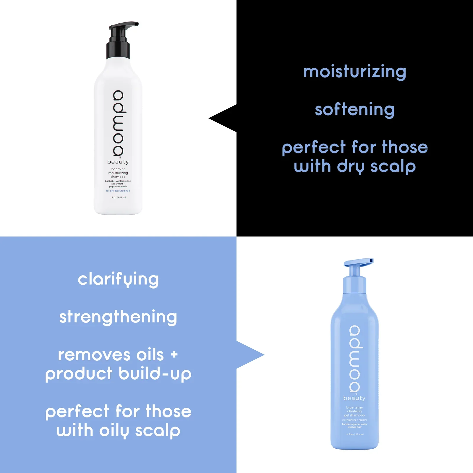 Adwoa Beauty Blue Tansy Clarifying Shampoo - Image 5