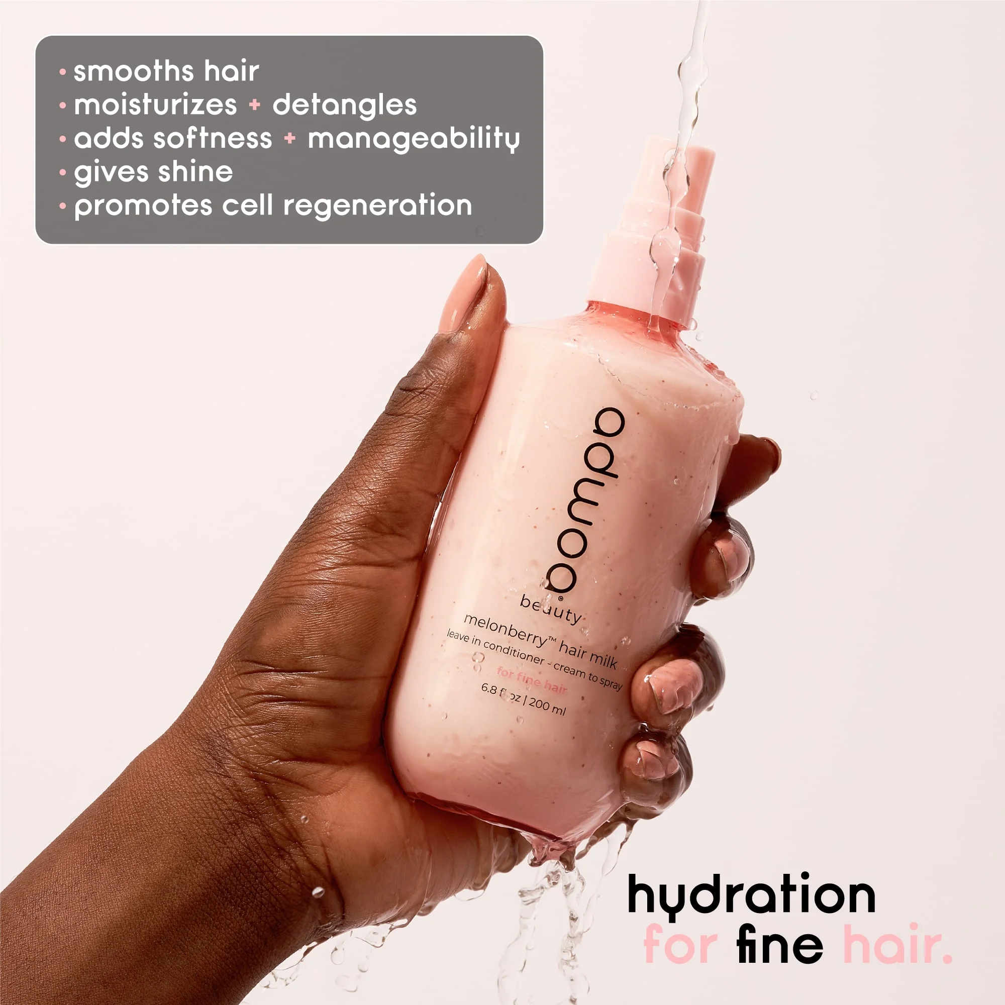 Adwoa Beauty Melonberry™ Hair Milk Leave-In Conditioner - Image 4