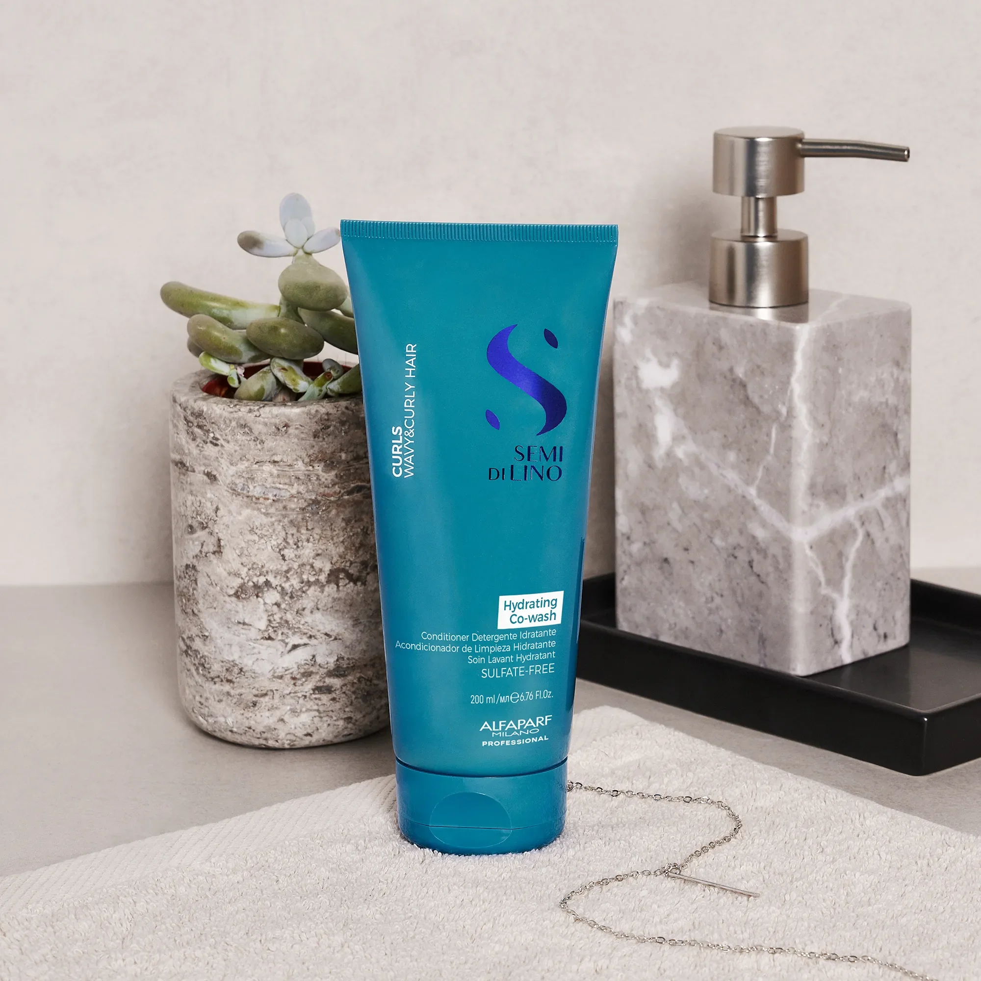 Alfaparf Milano Semi Di Lino Curls Hydrating Co-Wash - Image 3