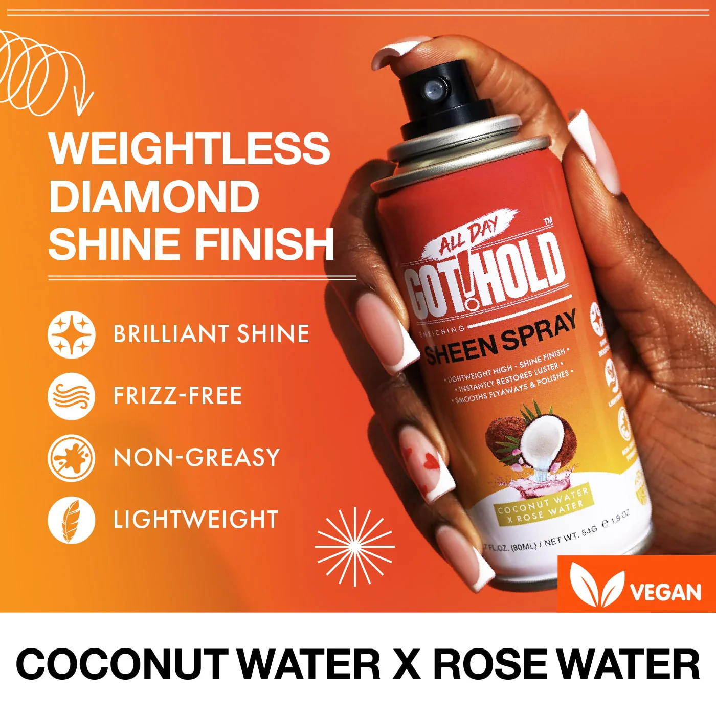 All Day Got Hold Enriching Sheen Spray - Image 2
