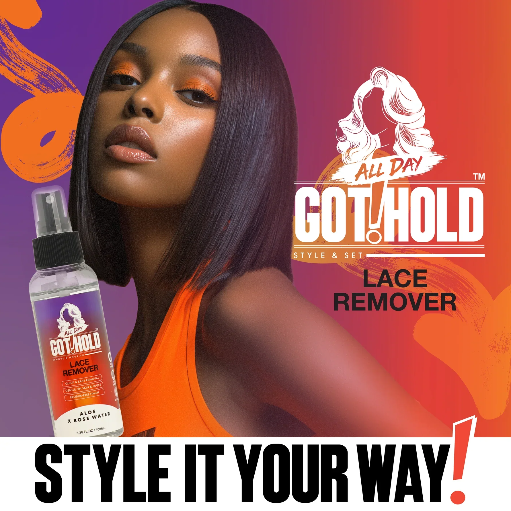 All Day Got Hold Remove & Nourish Lace Remover 100ml - Image 4