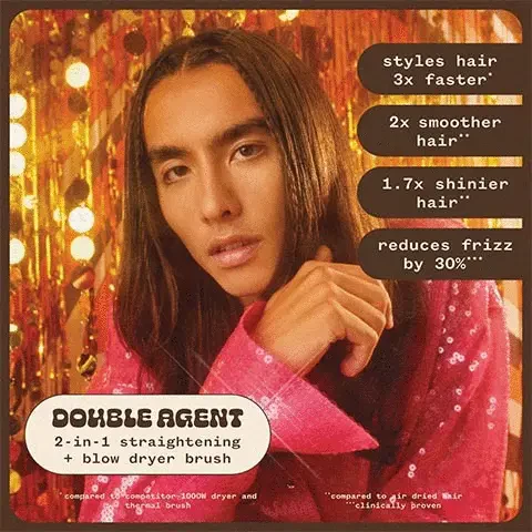 Amika Smooth Talker Double Agent Smooth + Shine Routine Set - Image 4