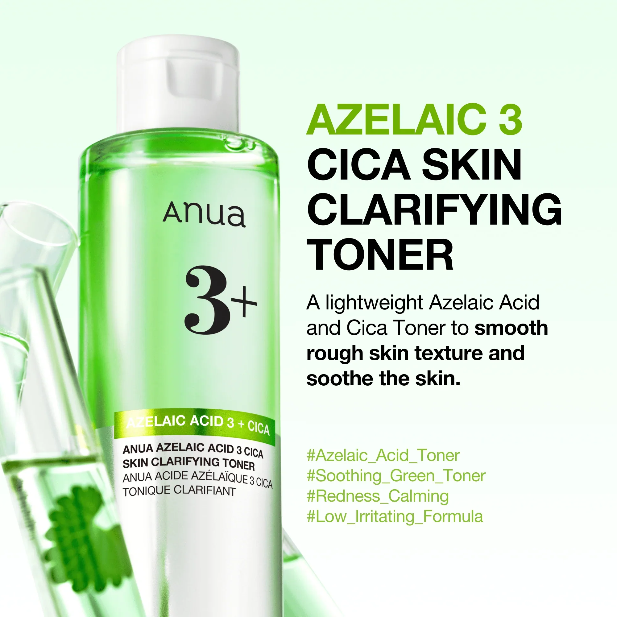 Anua Azelaic Acid 3 Cica Skin Clarifying Toner 250ml - Image 2
