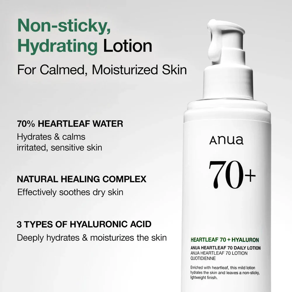 Anua Heartleaf 70% Daily Lotion 200ml - Image 3