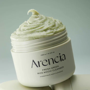Arencia Fresh Green Rice Mochi Cleanser 120g - Image 4