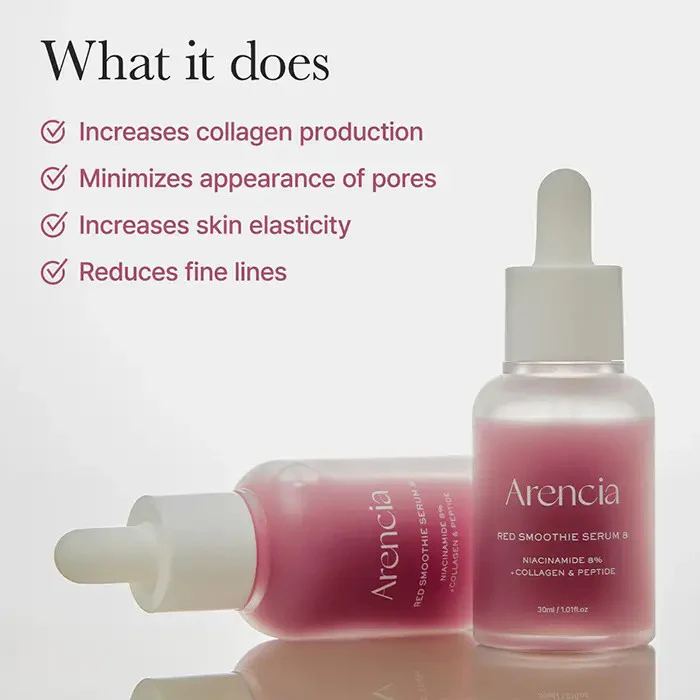 Arencia Fresh Red Smoothie Serum 8 30ml - Image 3