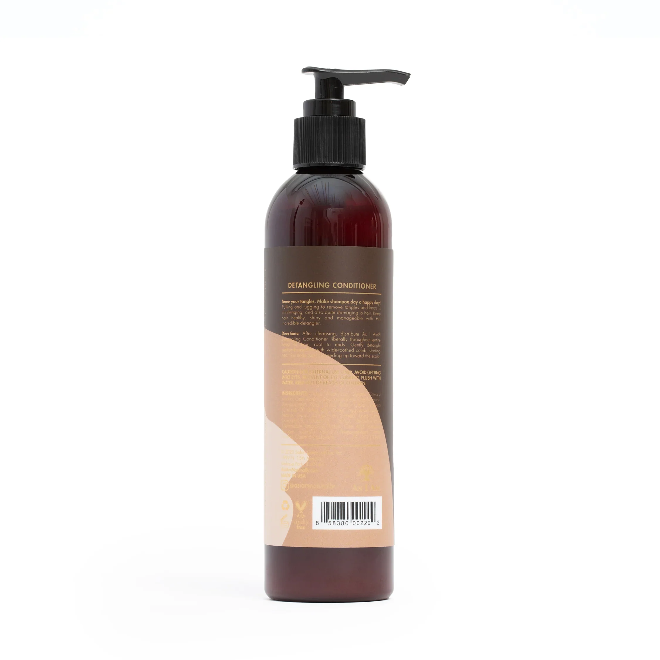 As I Am Detangling Conditioner 8oz - Image 4