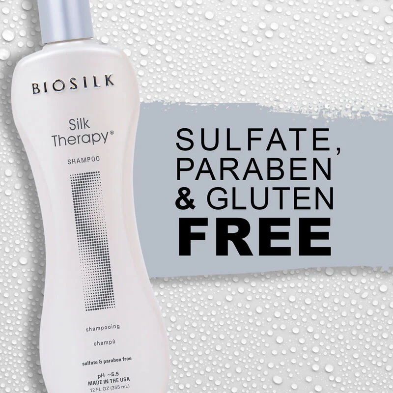 BioSilk Silk Therapy shampoo 355ml - Image 7