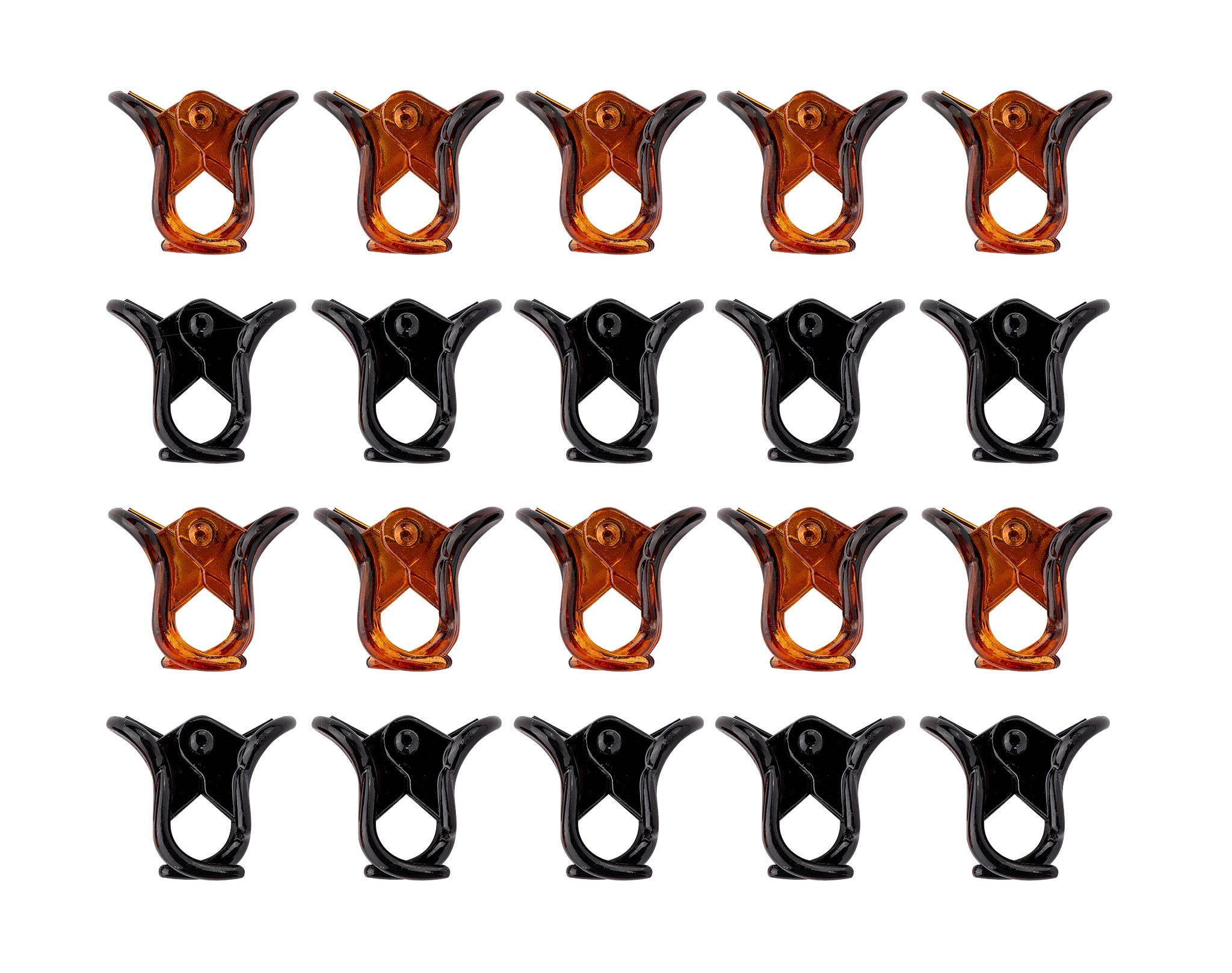 Brushworks Mini Claw Clips - 20 Pack - Image 3