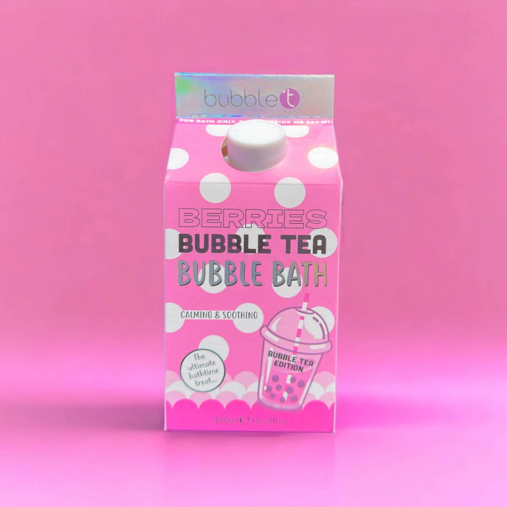 Bubble T Bubble Tea Berries Bubble Bath (480ml) - Image 2