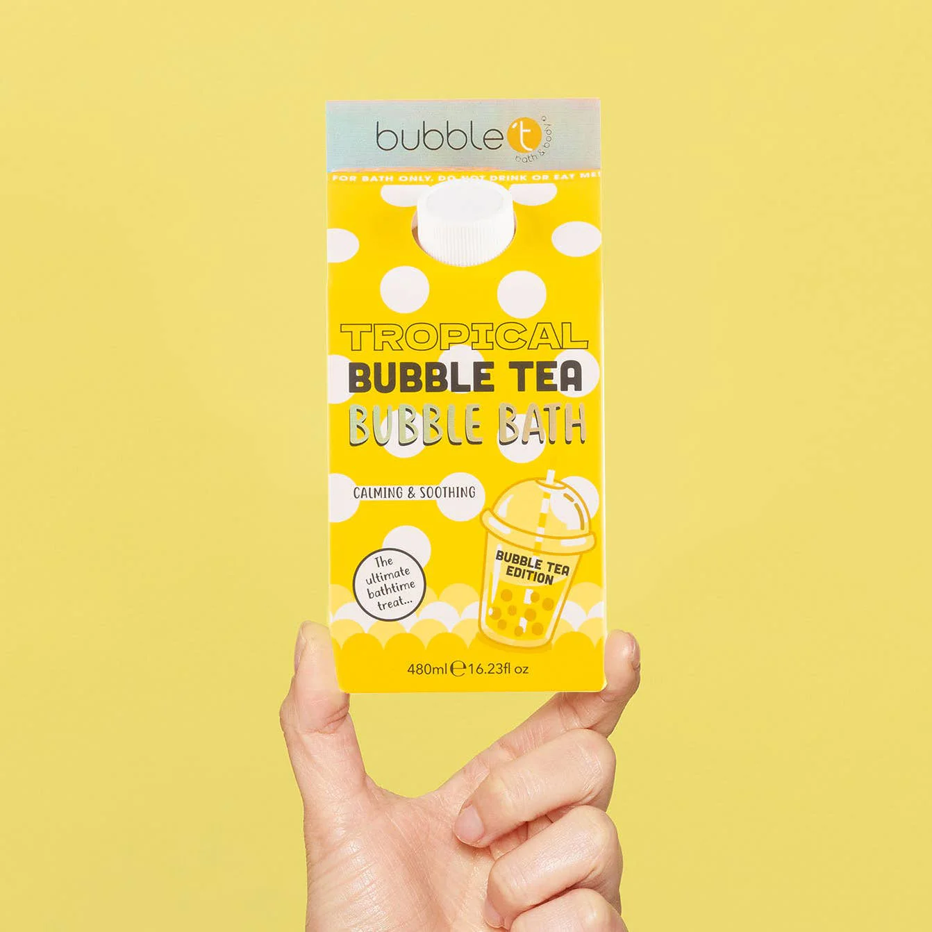 Bubble T Bubble Tea Tropical Bubble Bath (480ml) - Image 2