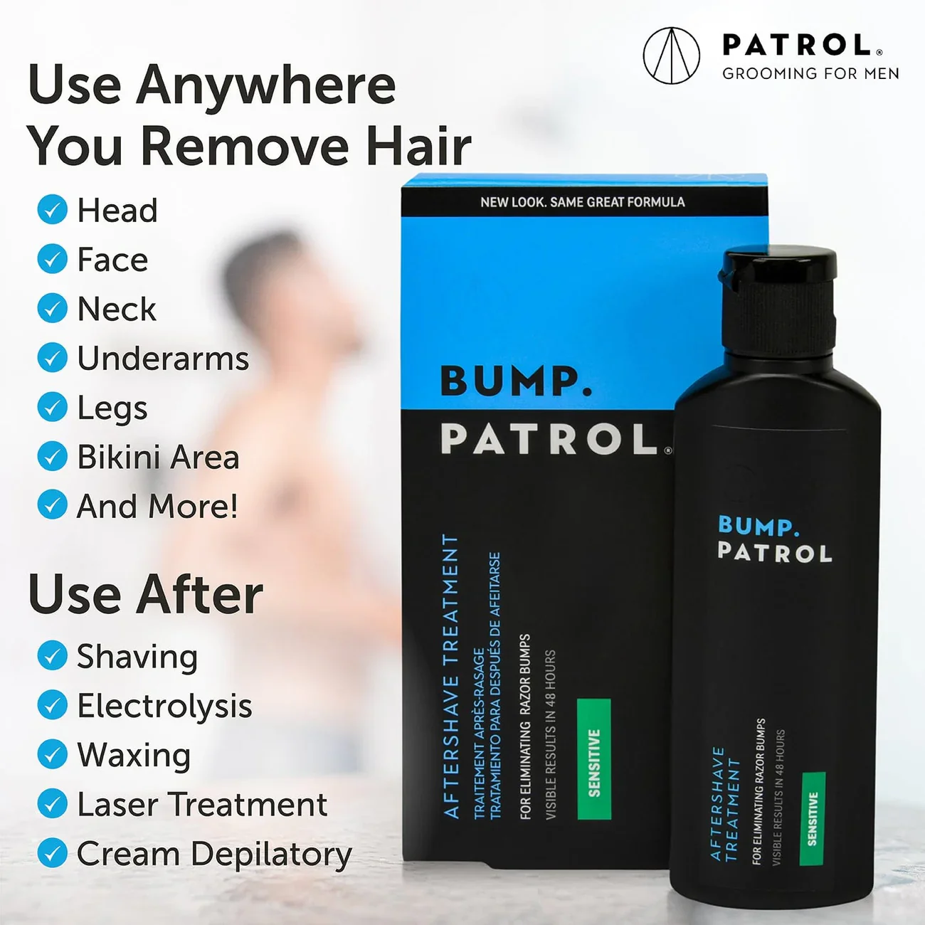 Bump Patrol Aftershave Sensitive 2oz - Image 7