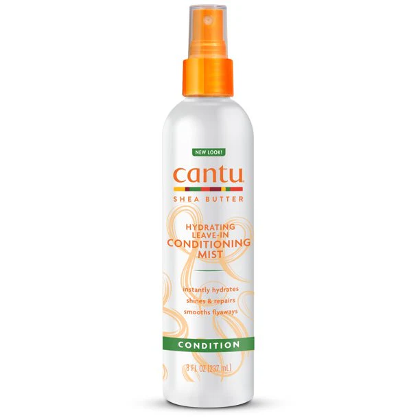 Cantu Shea Butter Hydrating Leave-In Conditioning Mist 8oz - Image 2