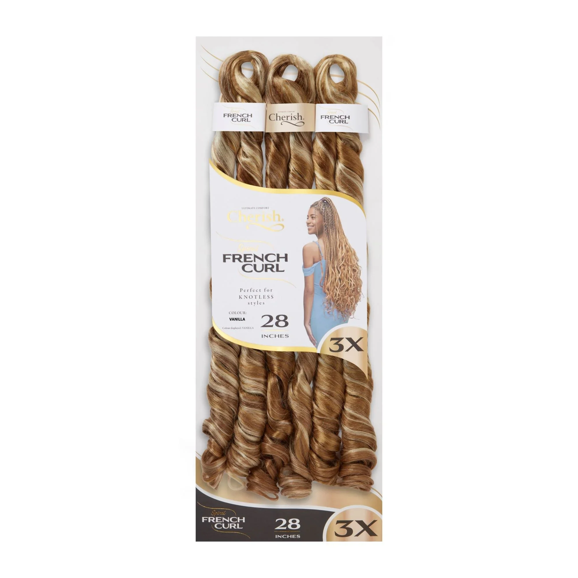 Cherish French Curl 28" 3X Pack - Image 17
