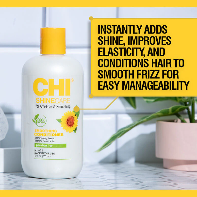 CHI Shine Care Smoothing Conditioner 355ml - Image 3