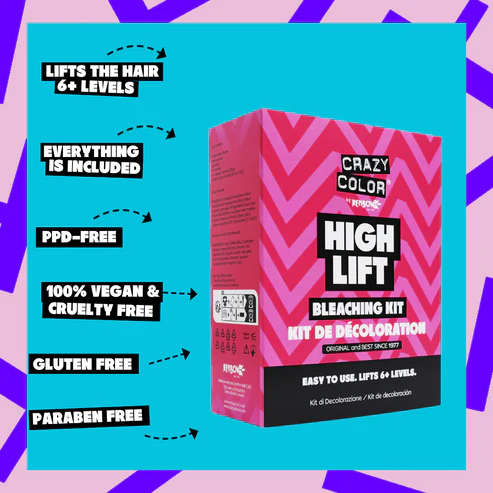 Crazy Color High Lift Bleaching Kit - Image 4