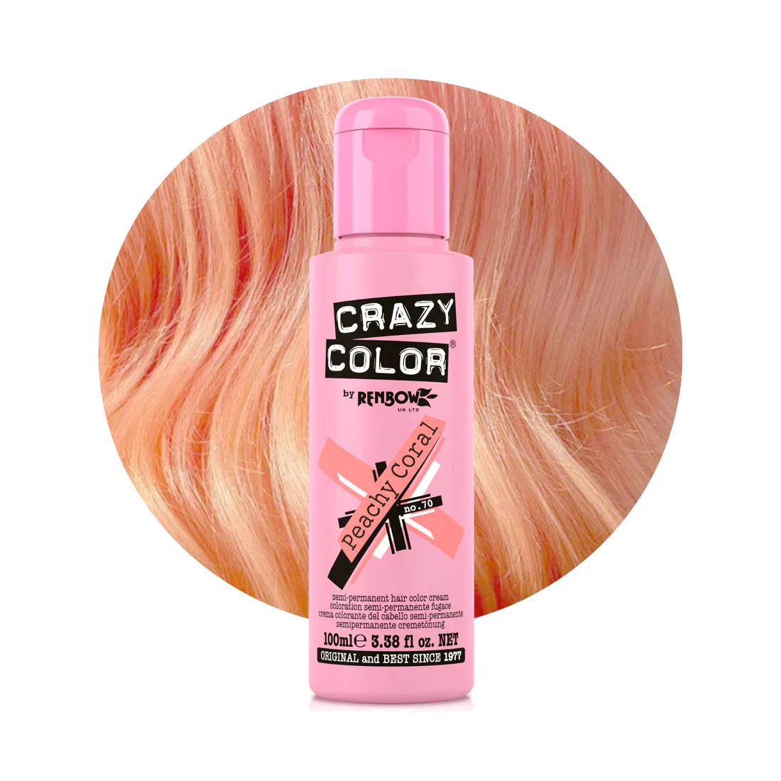 Crazy Color Semi Permanent Hair Dye 100ml - Image 31