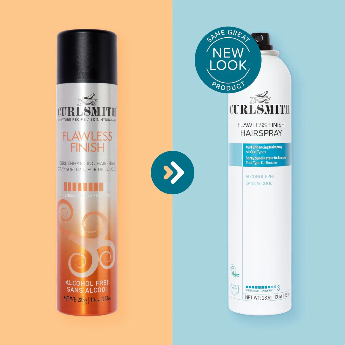 Curlsmith Flawless Finish Hairspray - Strong Hold - Image 2
