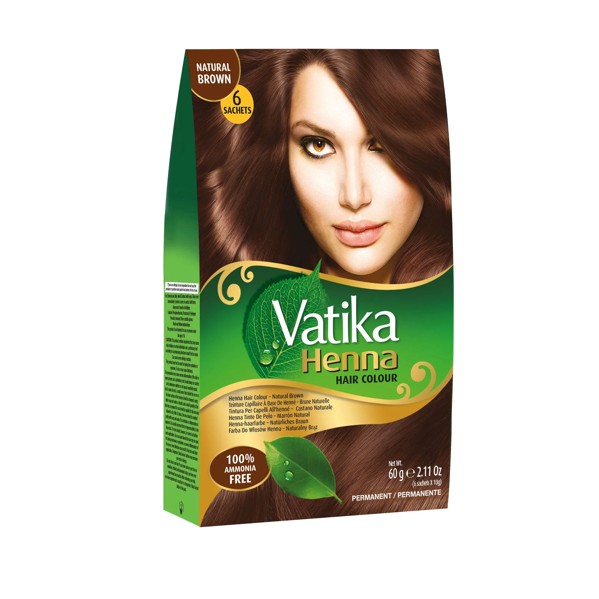 Dabur Vatika Henna Hair Color 60g - Image 4