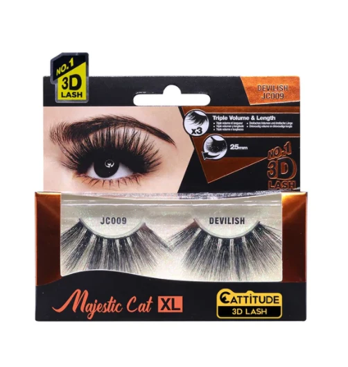 Ebin New York Majestic Cat 25mm 3D Lashes - Image 4