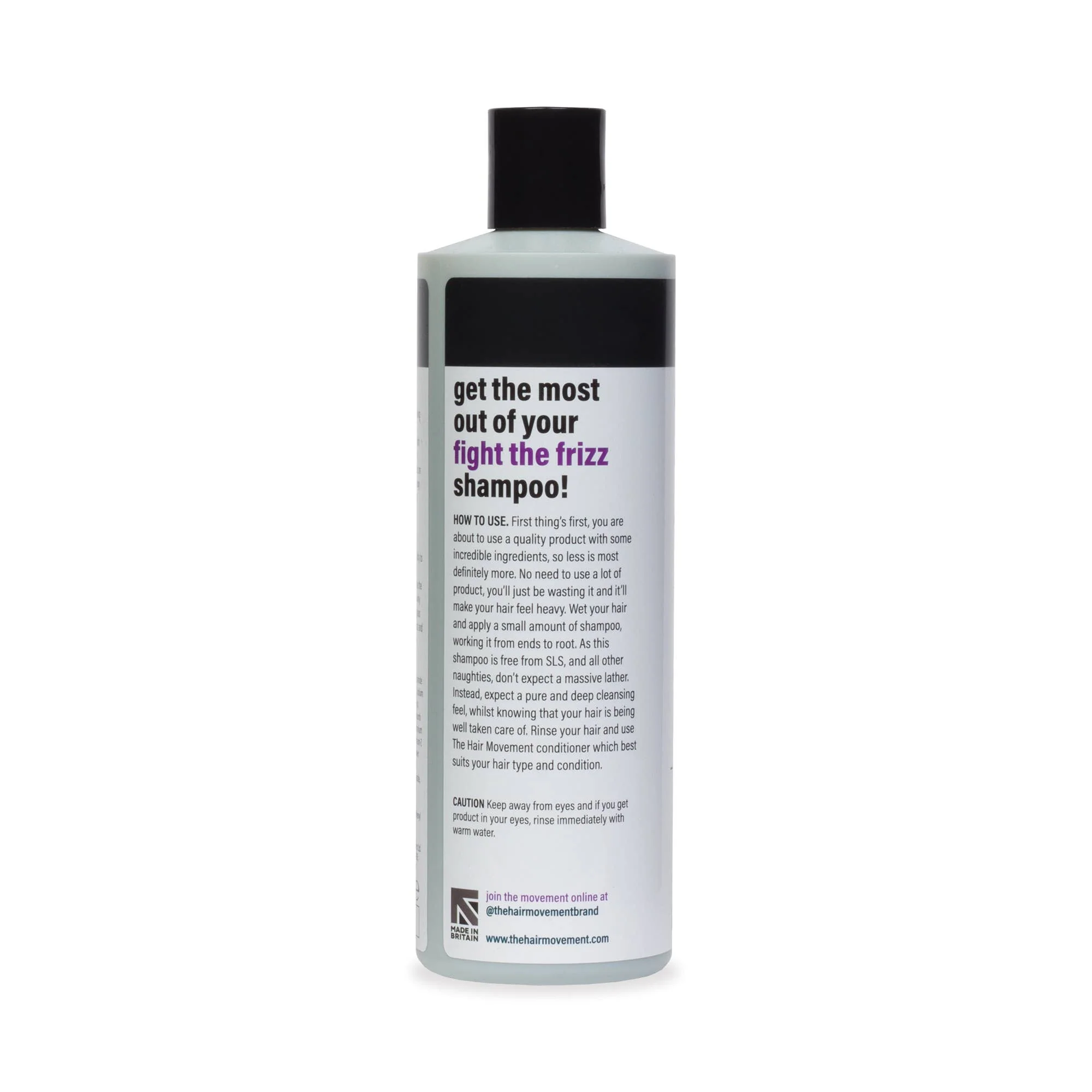 The Hair Movement Fight the Frizz Shampoo 400ml - Image 6