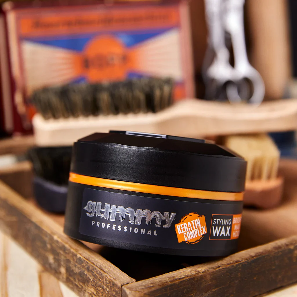 Fonex Gummy Bright Finish Styling Wax Orange 150ml - Image 2