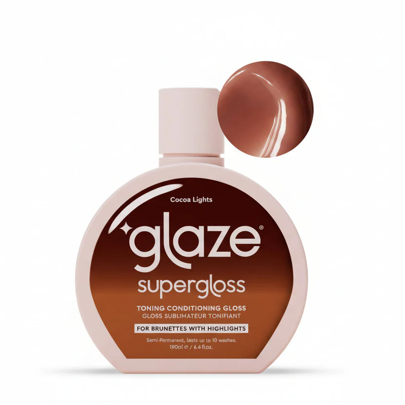 Glaze Supergloss Cocoa Lights - For Brunettes with Highlights 190ml