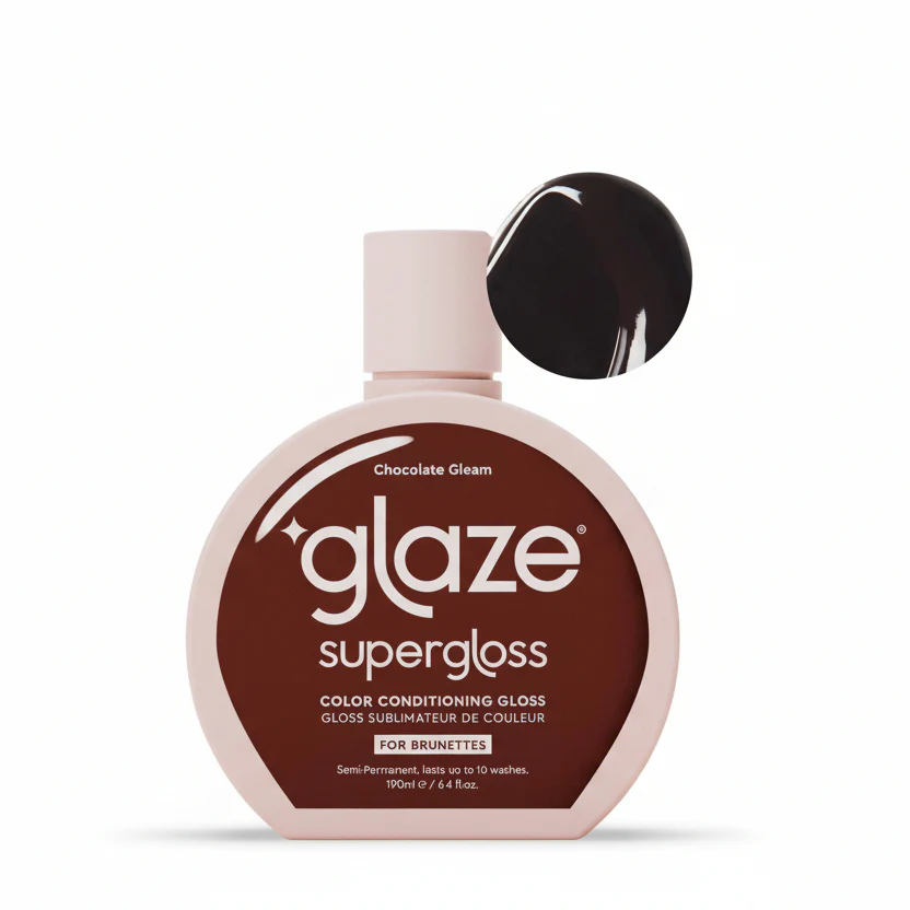 Glaze Supergloss Chocolate Gleam - For Brunettes 190ml