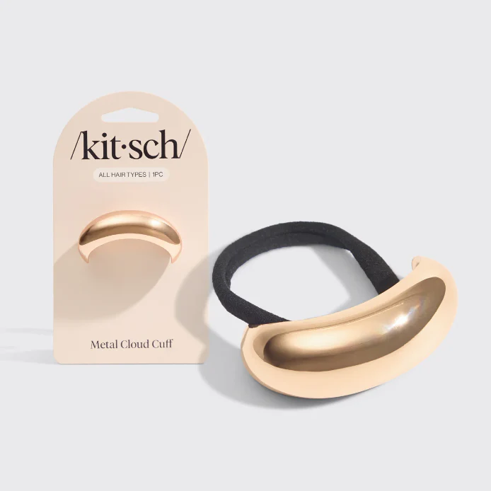 Kitsch Gold Metal Cloud Cuff - Image 8
