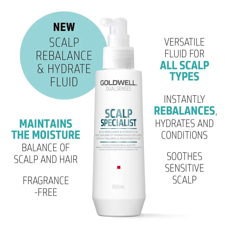 Goldwell Scalp Specialist Scalp Rebalance & Hydrate Fluid 150ml - Image 2