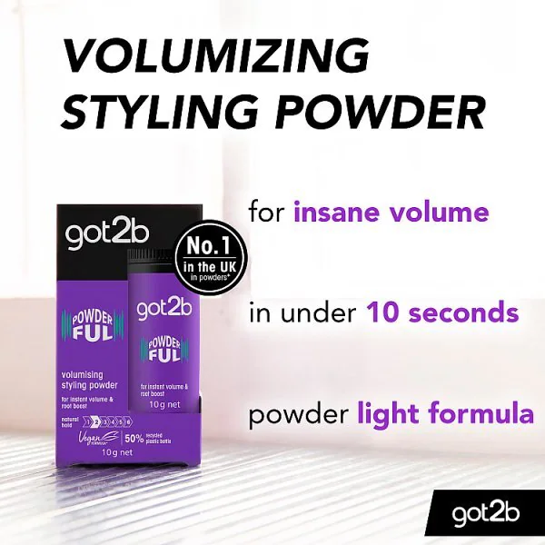 Got2b Powder'ful Volumizing Hair Styling Powder 10g - Image 2