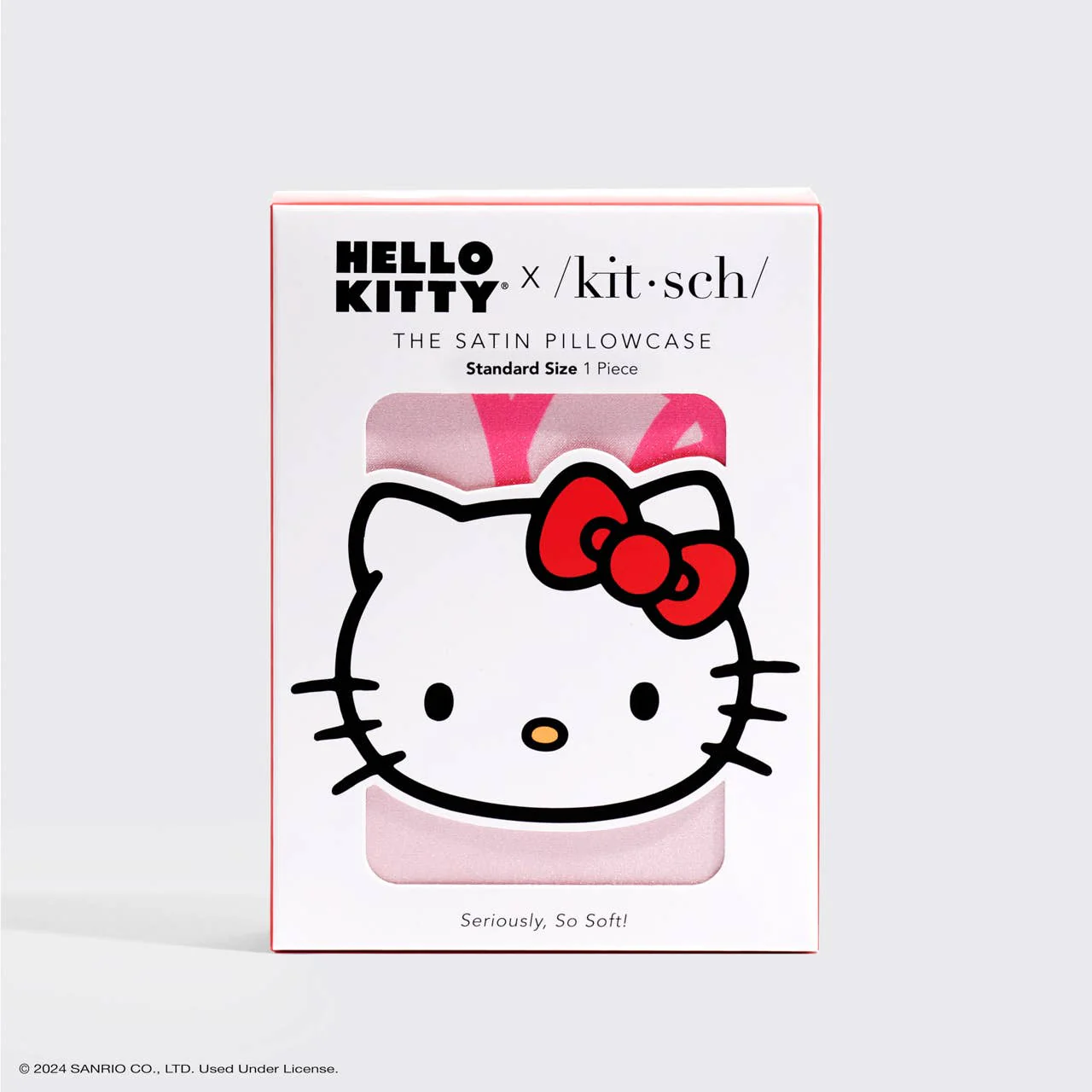 Kitsch x Hello Kitty Pillowcase - Pink Kitty Faces - Image 3