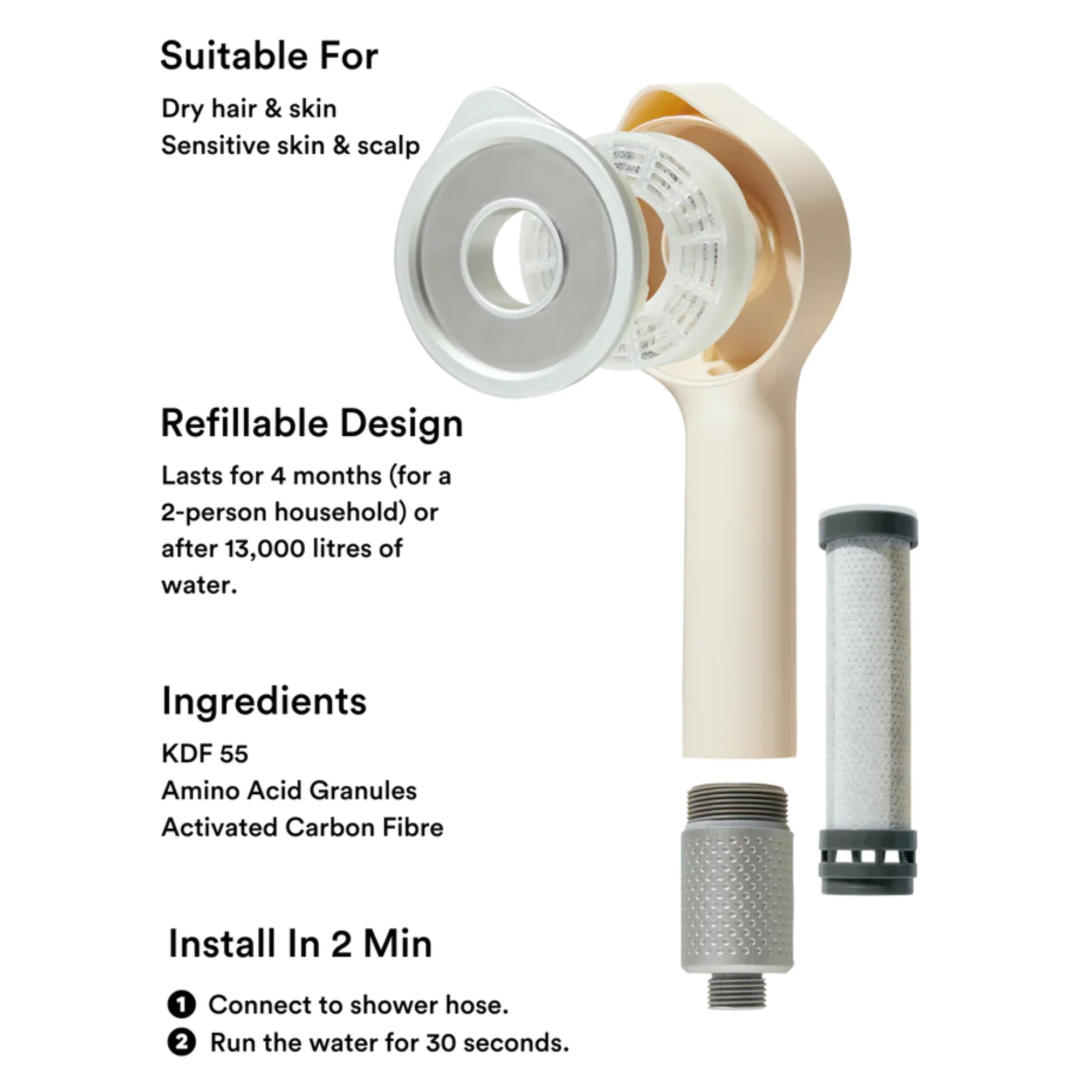 Hello Klean Purifying Shower Head - Image 5