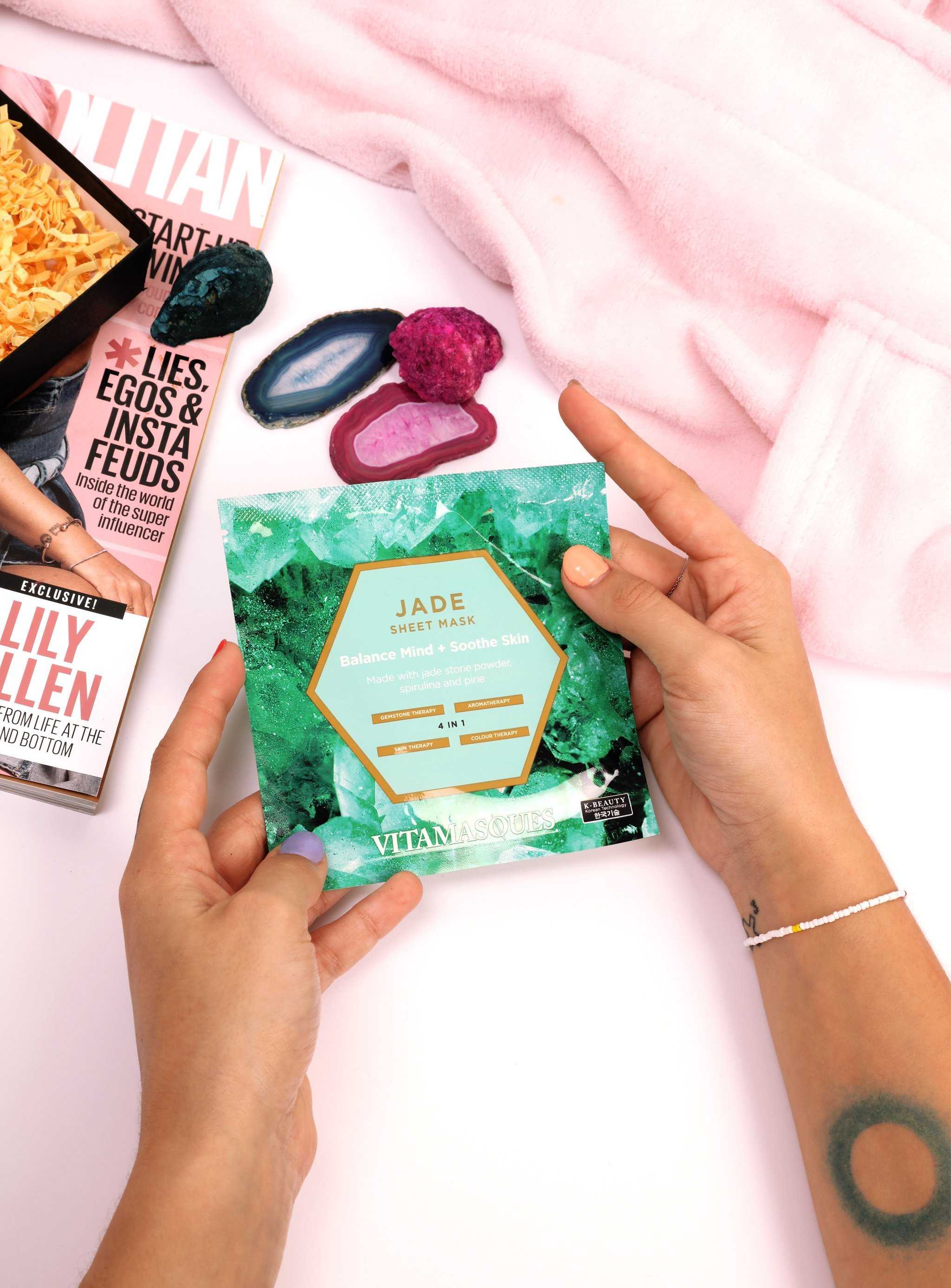 Vitamasques Jade Sheet Face Mask - Image 3