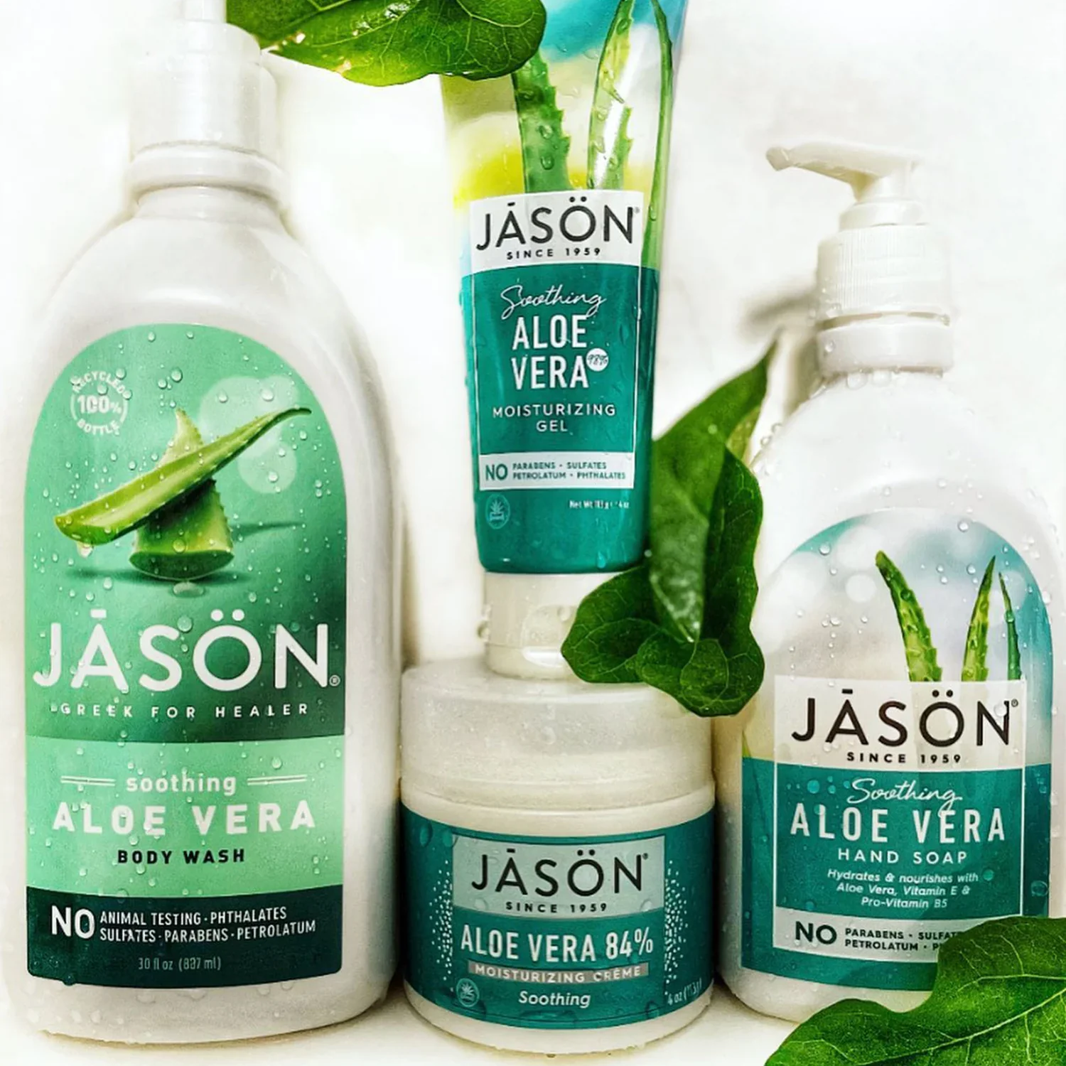 Jason Soothing 98% Aloe Vera Moisturizing Gel 4oz - Image 5