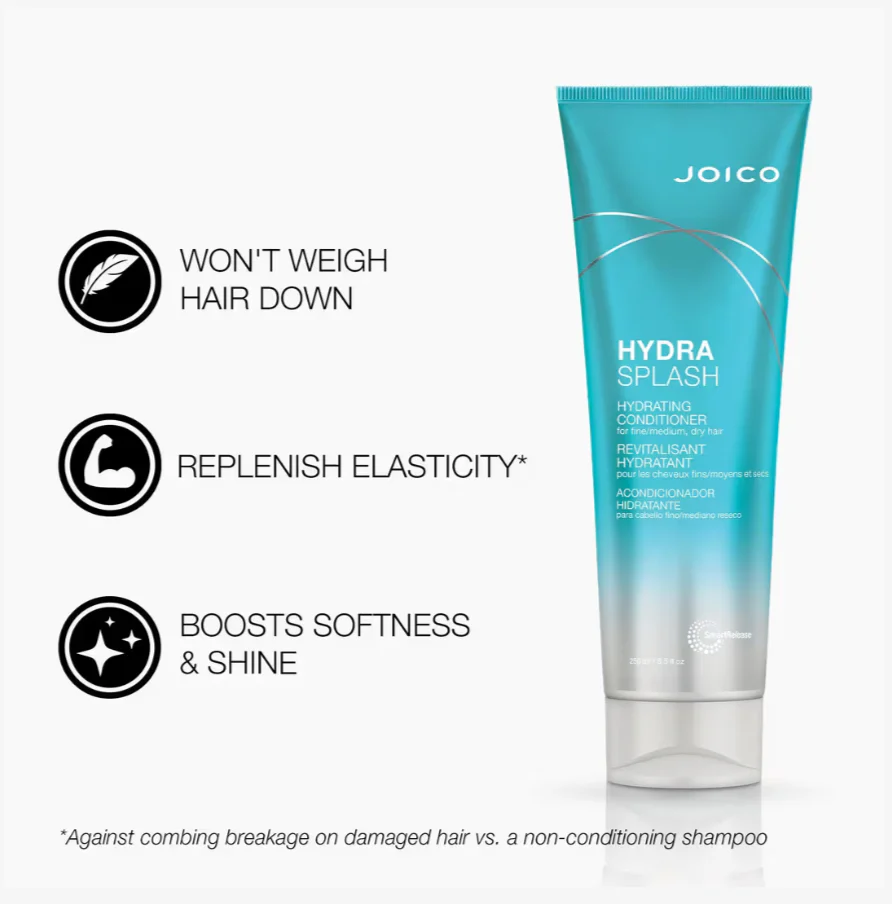 Joico HydraSplash Hydrating Conditioner for Fine/Medium, Dry Hair - Image 3