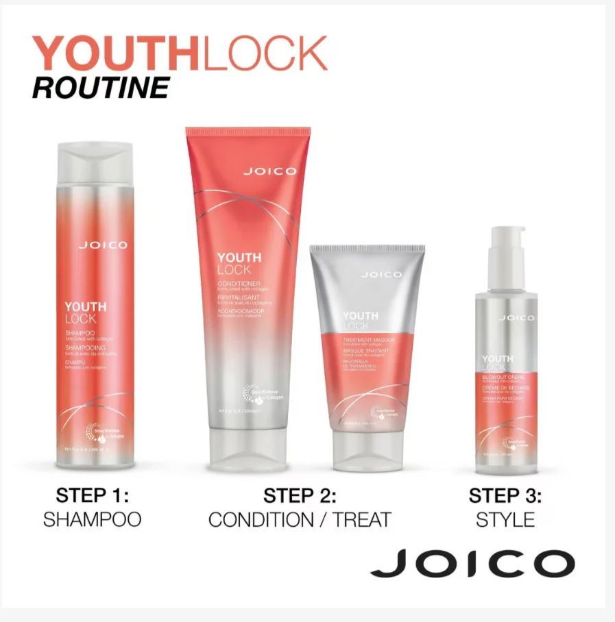 Joico YouthLock Conditioner Formulated With Collagen 8.5oz - Image 6