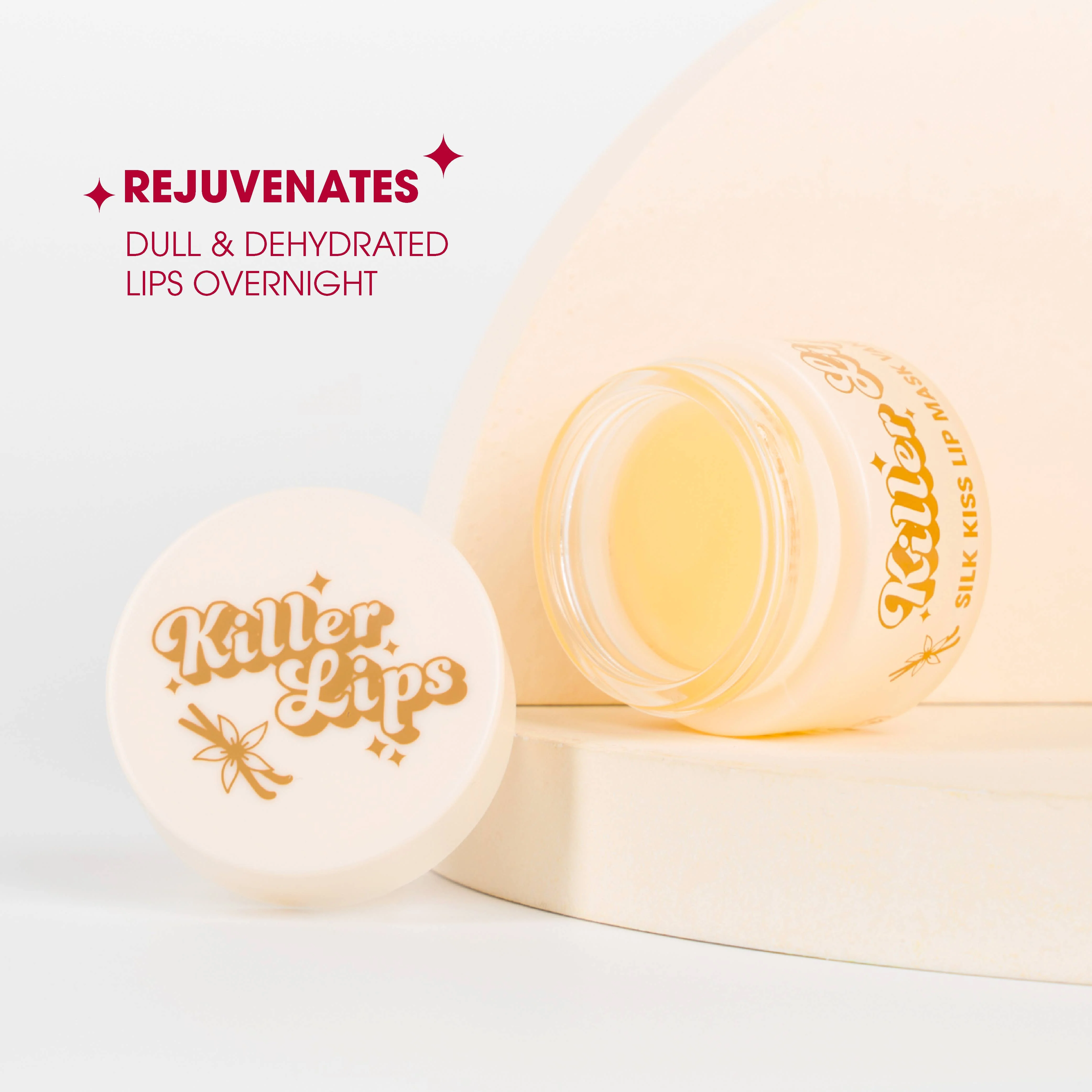 Killer Lips Silk Kiss Lip Mask - Peach - Image 5
