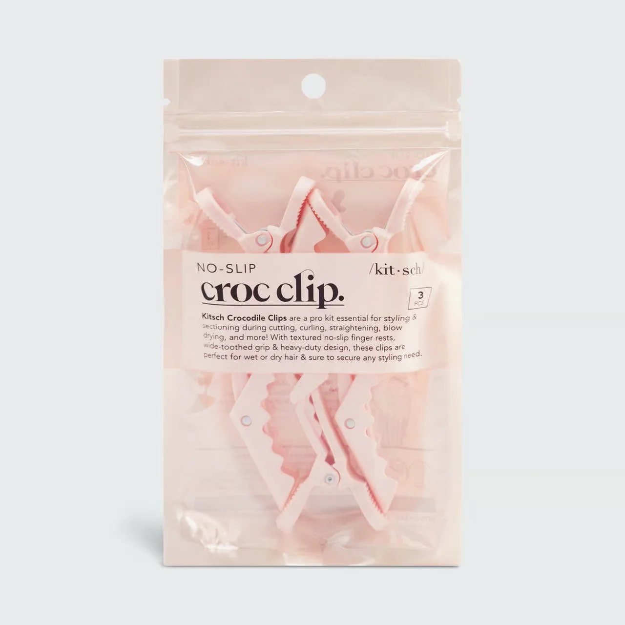 Kitsch No Slip Crocodile Clip 3pc - Image 10