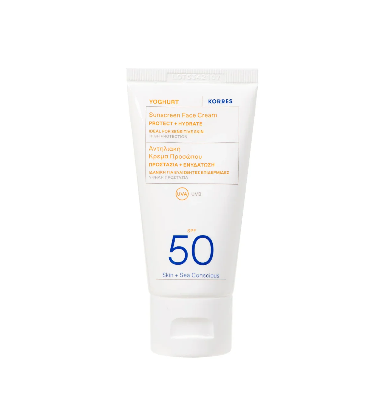 Korres Yoghurt Sunscreen Face Cream SPF50 50ml