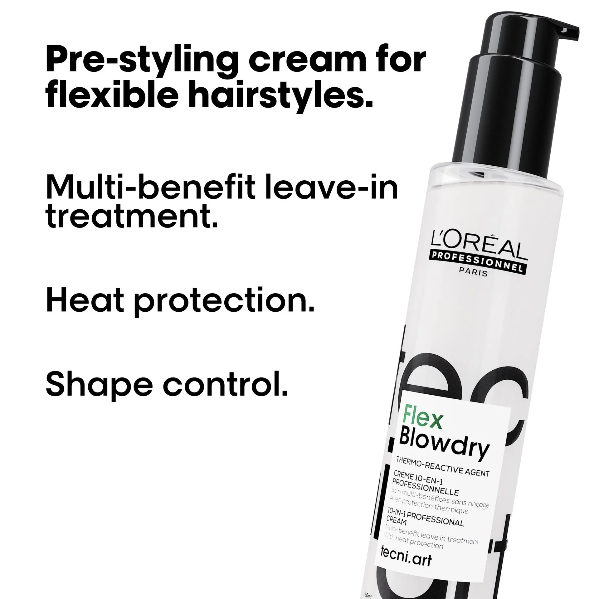 L'Oréal Professionnel TechniArt Flex Blowdry Cream 150ml - Image 2