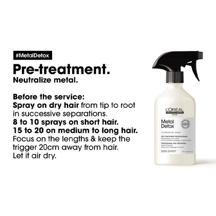 L'Oréal Professionnel Serie Expert Metal Detox Pre-Treatment 500ml - Image 3