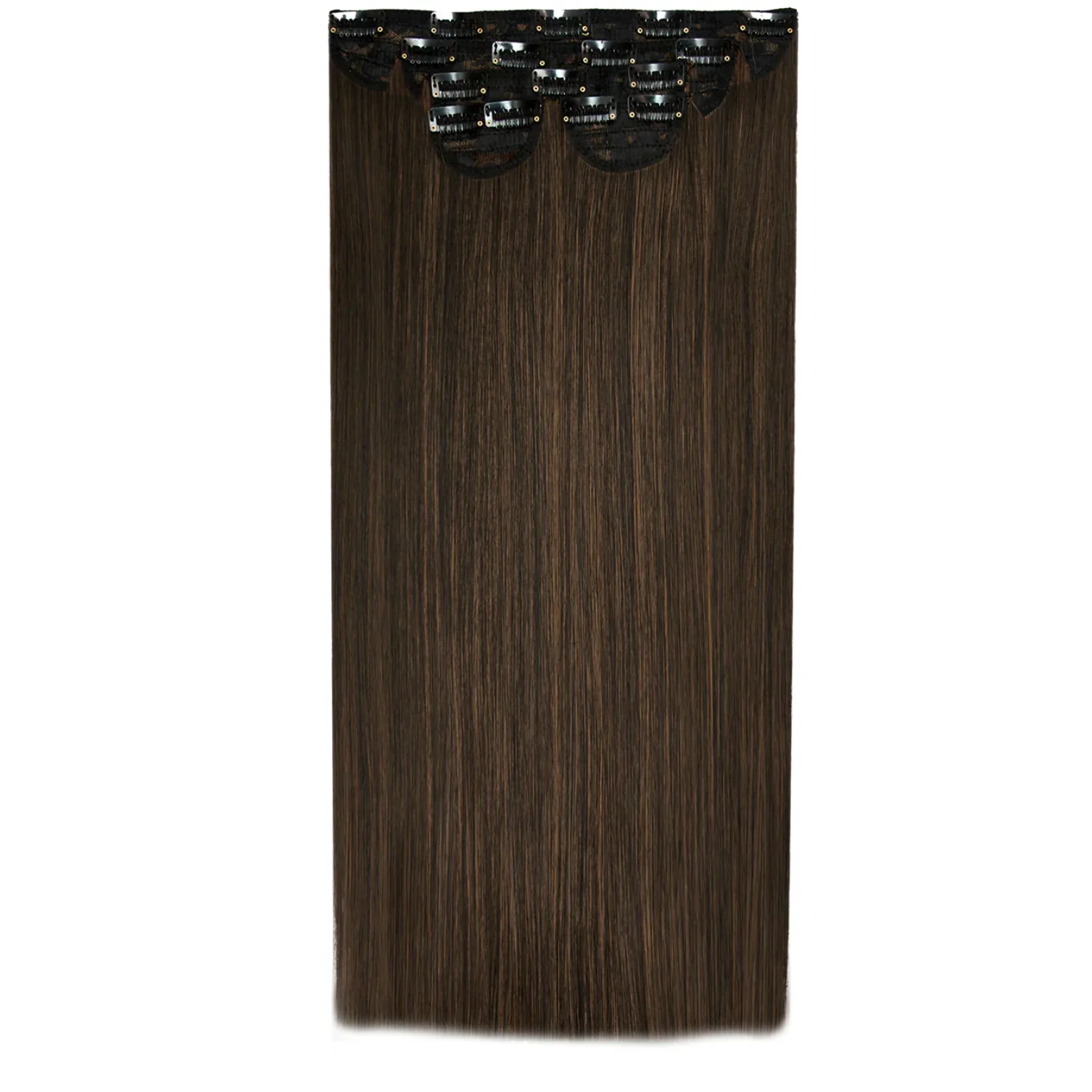 Lullabellz Super Thick 22" 5 Piece Straight Clip In Hair Extensions - Image 19