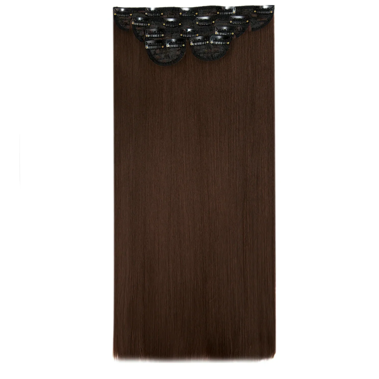Lullabellz Super Thick 22" 5 Piece Straight Clip In Hair Extensions - Image 26
